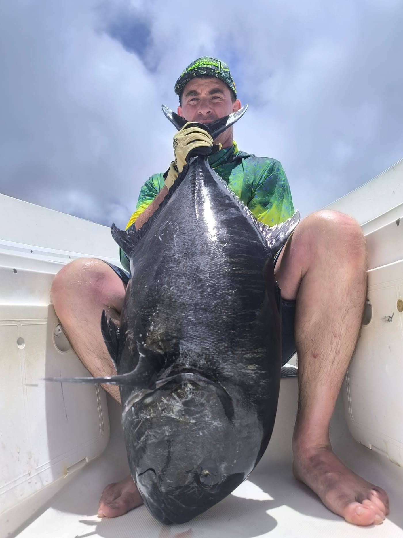 Carangue GT massive - pêche sportive Maurice
