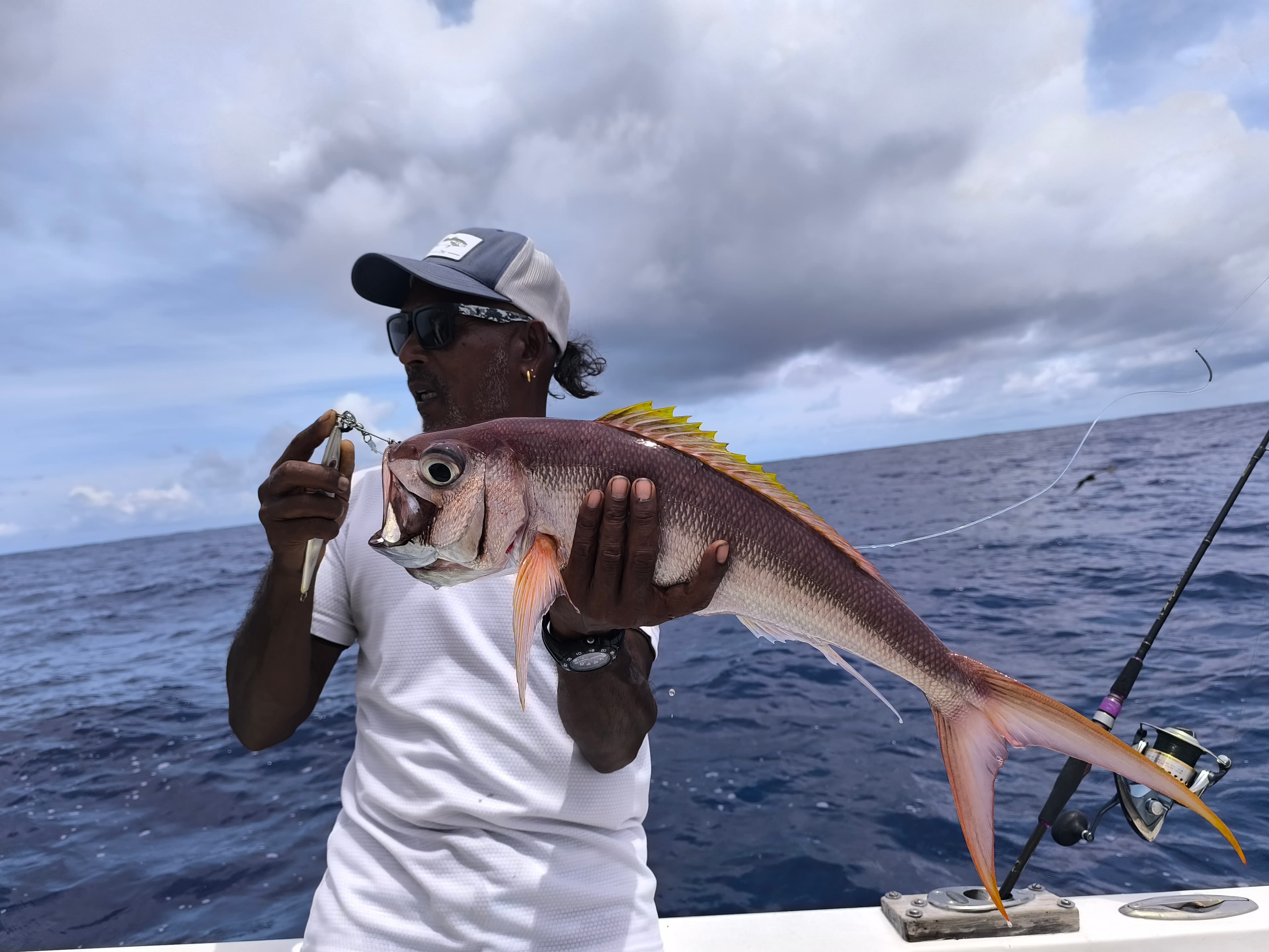 Session de pêche sportive à Maurice - Tempo Fishing Club 37