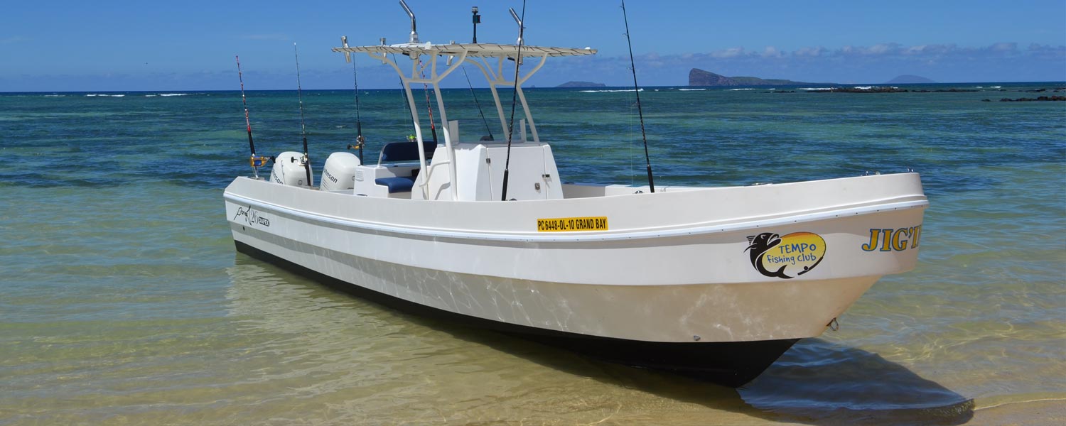 JIG'IN - Tempo Fishing Club boat